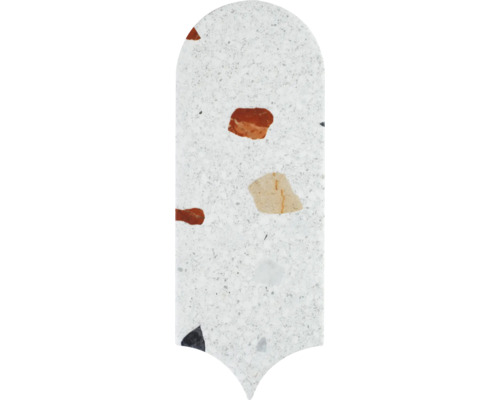 Decoratieve plaat met terrazzo-patroon
